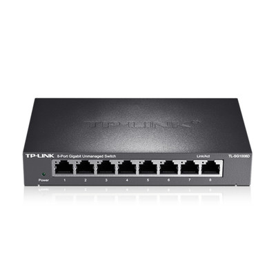 TP-Link TL-SG1008D 高性能8口全千兆交換機助力網(wǎng)絡(luò)監(jiān)控與工程